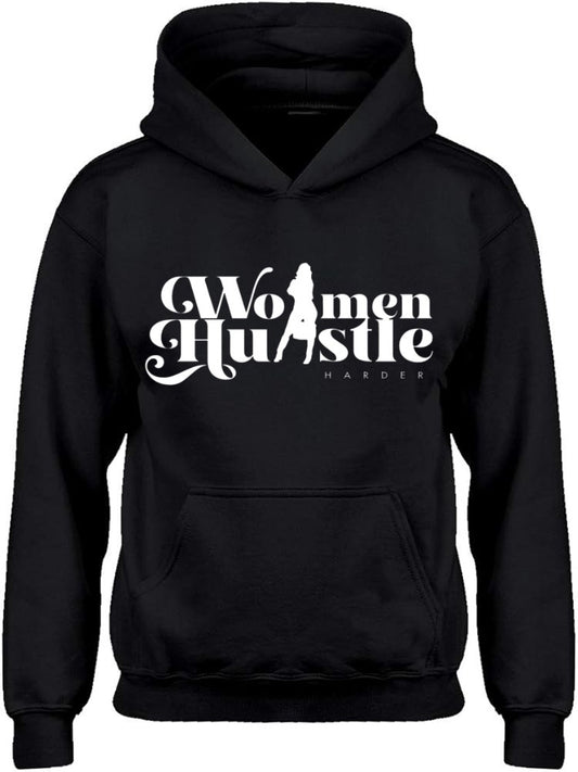Women Hustle Harder Hoodie